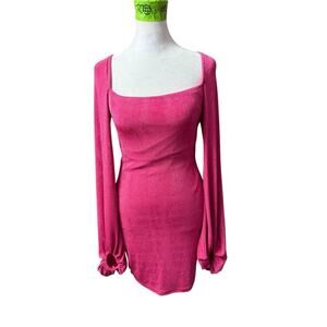 Lucy In The Sky Short Pink Dress Size Small Pre Owned